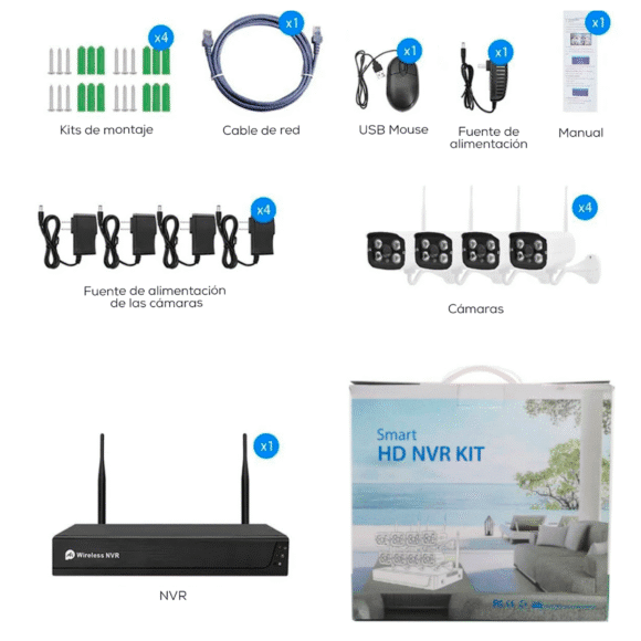 NVR de 4 cámaras Iki Smart - Image 3