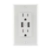 Tomacorriente y Cargador USB Iki Smart