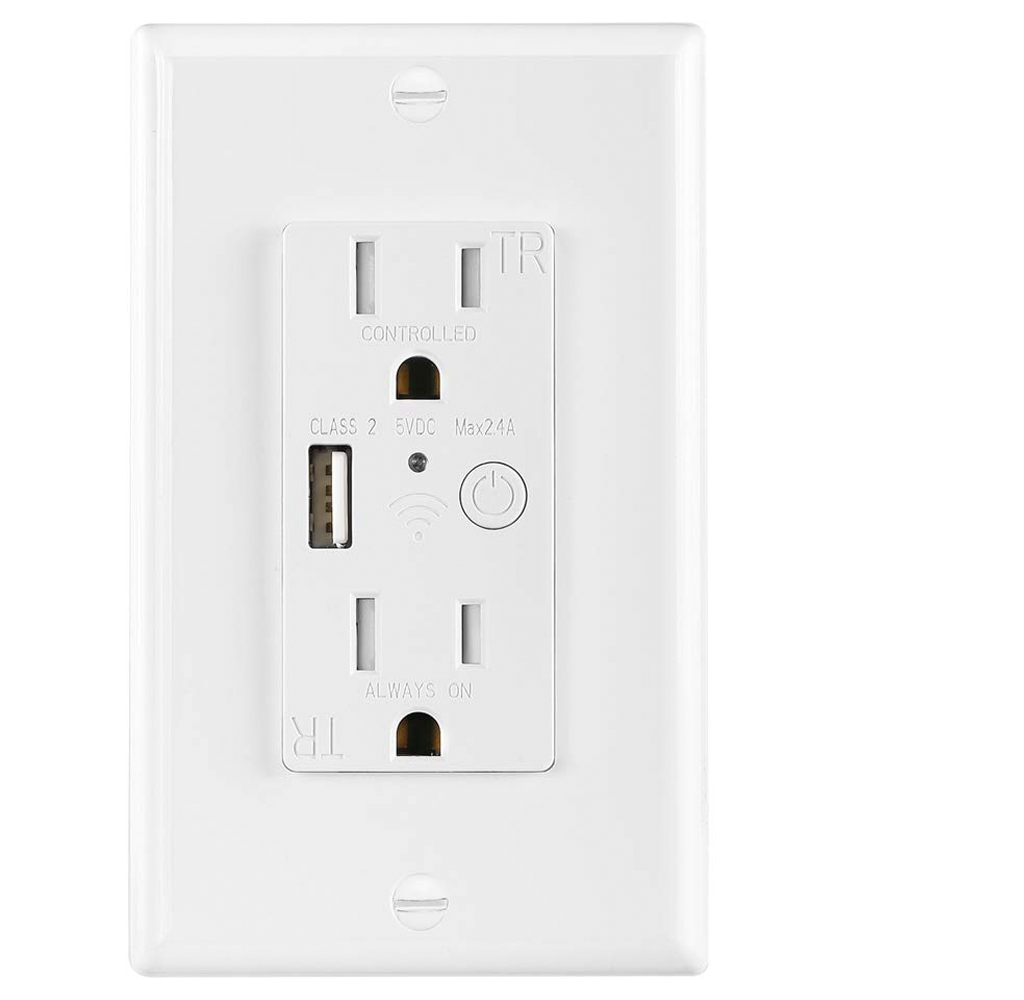 Tomacorriente y Cargador USB Iki Smart - Image 2